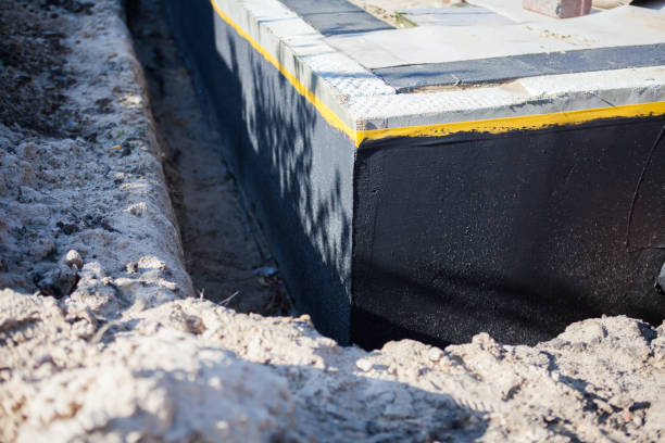 Residential Foundation Crack Repair installation at a Manchester, MI home by SJ Waterproofing Pros