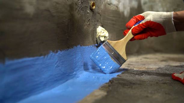 Commercial Foundation Crack Repair project at a Manchester, MI business property by SJ Waterproofing Pros